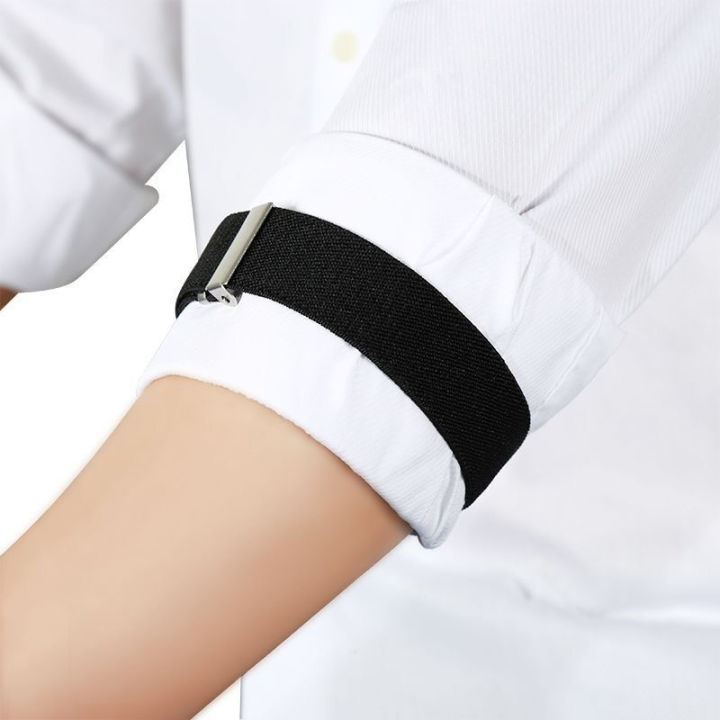 1%20Pair%20Elastic%20Adjustable%20Shirt%20Sleeve%20Garter%20Anti-Slip%20Cuff%20Holder%20Armband%20for%20Men%20Women%20Business%20Sleeve%20Strap%20-%20Image%205
