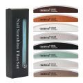 8Pcs/Box Nail File Buffer Kit Gel Polishing Grinding Sanding Sponge Nails Files Set Manicure Professional Nail Care Beauty Tools. 