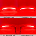 Motorcycle Tail Lamps LED Rear Fender Brake Light Turn Signal Indicator Lamp For Harley Softail Fatboy FLFB FLFBS 18-25 US Model. 