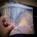(7" x 10") 150 pcs Crystal Cellophane Poly for Packaging Material Print Label.