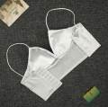 Satin crop top. 