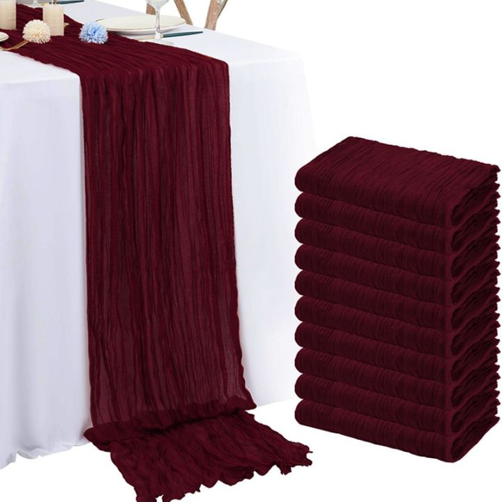 1pc%20Cheesecloth%20Table%20Runner%20Country%20Style%20Gauze%20Cheese%20Cloth%20Tablecloth%20For%20Wedding%20Bridal%20Shower%20Baby%20Shower%20Birthday%20Party%20-%20Image%207