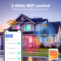 12V 24V WiFi 5 in 1 LED Controller 20A RGBCCT RGBW RGB CCT WW CW Strip Bluetooth Dimmer Tuya Smart Life Alexa App Voice Control. 
