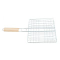 Barbecue Net Stainless Steel Barbecue Grilling Basket Fish Shrimp Vegetable Steak Meat Shrimp Folding Grilling Net BBQ Rack Tool.