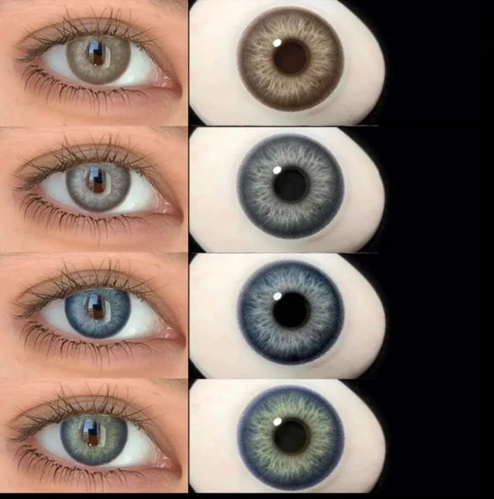 WEDDING OFFER, PACK OF 4, You Can Chose Any 3 Pairs Of Lenses & Tell me Colors Name to Send Inbox of this Deal, Soft Contact Lenses / Eye Lenses/ Cosmetics Lenses / Fashion Lenses, High Quality Lenses,Trusted Product, With FREE 4 lens Case + 1 Solution