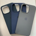 Apple iPhone 15 Pro Max Official Liquid Silicon Case Mobile Phone Cover Anti-Shock. 