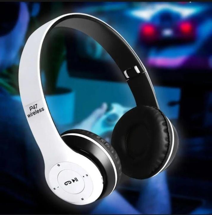 P47 Bluetooth Headset Wireless Amazing Quality And Superb Sound