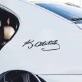 Signature Ataturk Creative Car Sticker Vinyl Scratch Resistant Decals Universal Auto Styling Exterior Decoration Accessories. 