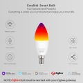 Ewelink E14 Smart Wifi Led Light Bulb Zigbee RGBCW Led Lamp Works With Alexa Amazon Google Home Yandex Alice Smartthings lightify. 
