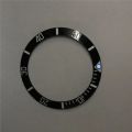 Tilt 38mm * 30.7mm ceramic/aluminum luminous Bezel GMT and diving watch inserts suitable for 40mm men's watch replacement watch. 