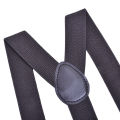 Adult Suspenders High Elastic Solid Color Mens Women Wedding Party Suit Skirt Braces Straps Shirt Dress Garment Clip on Pants. 