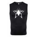 Spider Print Tank Tops for Men Athletic Quick Dry Sleeveless Compression Shirt Gym Workout Running Vest Baselayers Undershirts. 