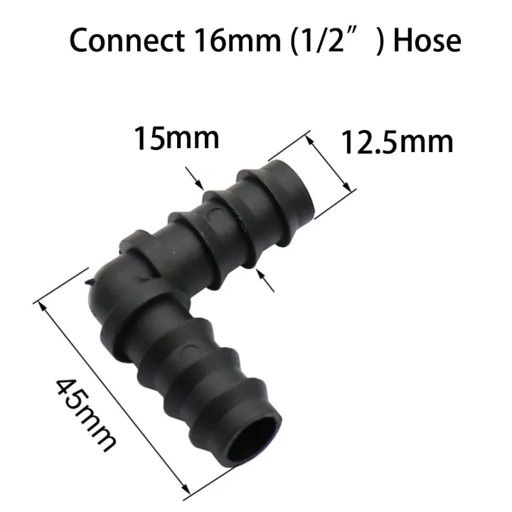 34Pcs%201/2"%20Drip%20Irrigation%20Fittings%20Kit%20Straight%20Tee%20Elbow%20Plug%20For%201/2%20Inch%2016mm%20Tubing%20Garden%20Watering%20Hose%20Connect%20-%20Image%205