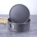 Pack Of 3 Non-Stick Round Cake Pan Set, Springform Round Cake Mould Cake Bakeware Pan Mold Set Round. 