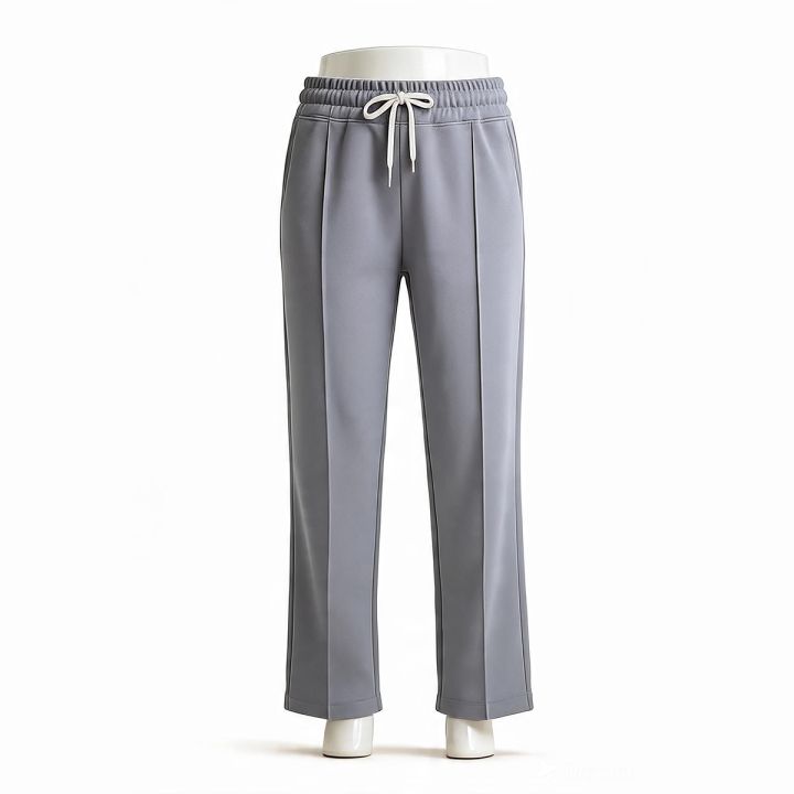 Firangi Men's Premium French Terry Trouser – 250 + GSM Heavyweight Trouser | Soft Comfortable trouser Grey & Black