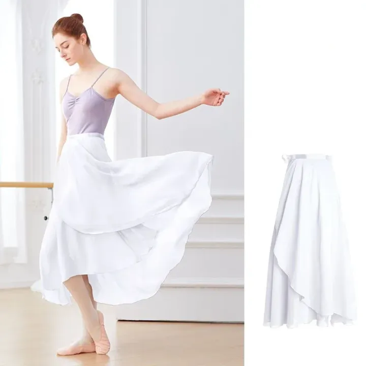 Chiffon%20Ballet%20Tutu%20Dance%20Skirt%20Dance%20Skate%20Wrap%20Scarf%20Gymnastics%20Ballerina%20Lyrical%20Long%20Ballet%20Skirt%20Ballet%20Dance%20Dress%20Women%20-%20Image%204