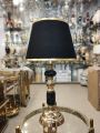 Single Table Lamp made of Ceramic Metal. 