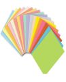 Pack of 20 colorfull sheets----buyer's choice colors A4 size. 
