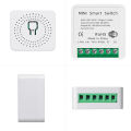 16A WiFi Smart Switch DIY Wireless Tuya Smart Home Alexa Yandex Alice Mini Interruptor Two Way Voice Control Smart Life. 