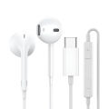 EZone Type C Handsfree Earphones with DAC Chip Compatible with iPhone 15 Samsung OnePlus Oppo Xiaomi. 