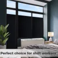Blackout Opaque Window Sticker Static Cling 100% Light Blocking PVC Frosted Dark Tint Film Privacy Protection Window Covering. 