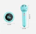 2 pices Mini Projector Torch Kids Flashlight Story Book Educational Light-upToys Sleep Light Preschool Fairy Tale Projection Lamp Gifts -Baby Toys. 