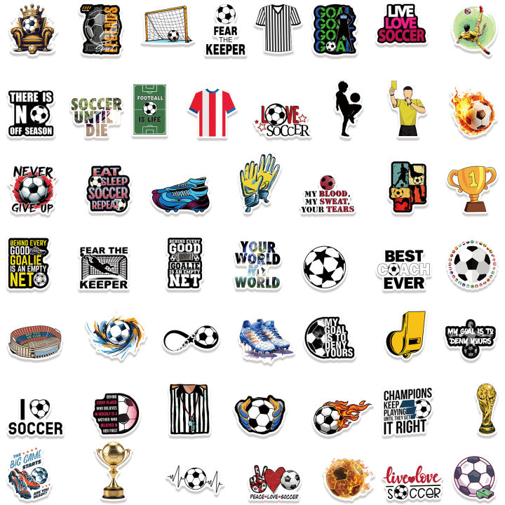 50Pcs%20Football%20Stickers%20Soccer%20Balls%20DIY%20Stickers%20Skateboard%20Motorcycle%20Suitcase%20Decor%20Phone%20Laptop%20Decals%20-%20Image%205