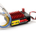 RCZIPROY 550 12T Brushed Motor & 60A Waterproof ESC Speed Control Combo Kit for 1/10 Scale High Speed RC Crawler and Buggy Cars. 