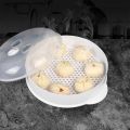 Microwave Oven Special Steamer Steamed Bun Dumpling Container Steamed Rice Multi Layer Steamer Plastic Steamer. 