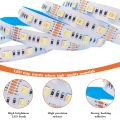 12V 5050 SMD RGBCCT LED Strip Light Tuya Wifi Smart PIR Motion Sensor LED Night Light Kitchen Cabinet Wardrobe Lamp for Alexa lightify. 