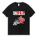 Shakira T Shirt Akira Shotaro Kaneda Motorcycle Japan Anime T-shirts Tokoyo Funny Oversized Streetwear Tee Shirt Men Women Tops. 