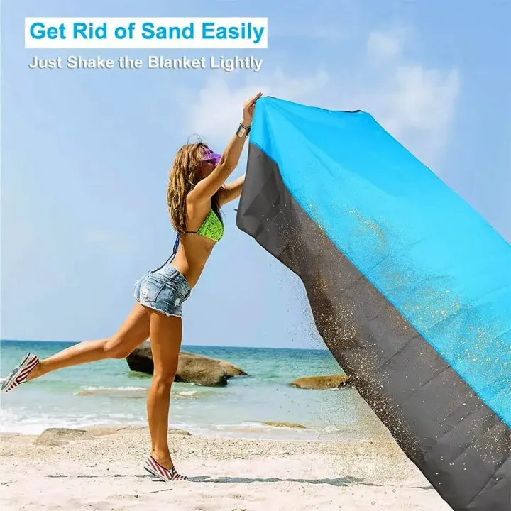 Beach%20Blanket%20Sandproof%20200%20X%20140cm%20Waterproof%20Beach%20Mat%20Lightweight%20Picnic%20Blanket%20for%20Travel%20Hiking%20Sports%20-%20Image%205