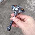 EDC fingertip windmill scepter slider fingertip toys adult reduction gyro metal slider finger push rotating coin decompression.