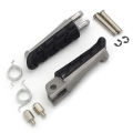 Motorcycle Front Footrest Foot Pegs Pedals For Honda Hornet CB600F CB250 600 250 CBR600 CBR600FS CB400 Foots Bracket Accessories. 