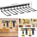 Power Tool Wall Mount Holder, Drill and Screwdriver Storage Rack, Heavy‑Duty Pegboard Wall Storage Tool Rack for Garage/Workshop. 