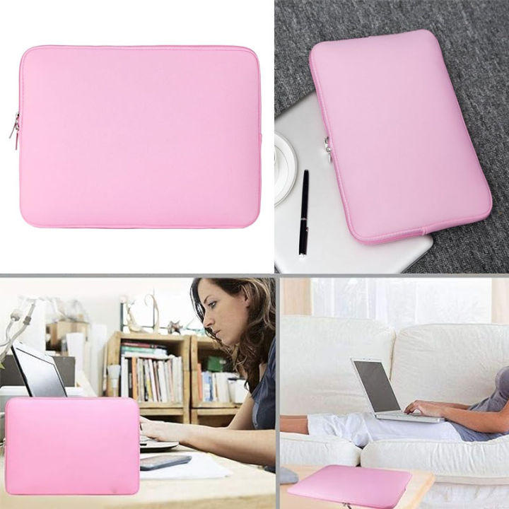 Laptop Sleeve Case Protective Soft Padded Zipper Cover Carrying Resistant Neoprene Computer Bag for 11 13 14 15 16 Notebook Daraz.pk