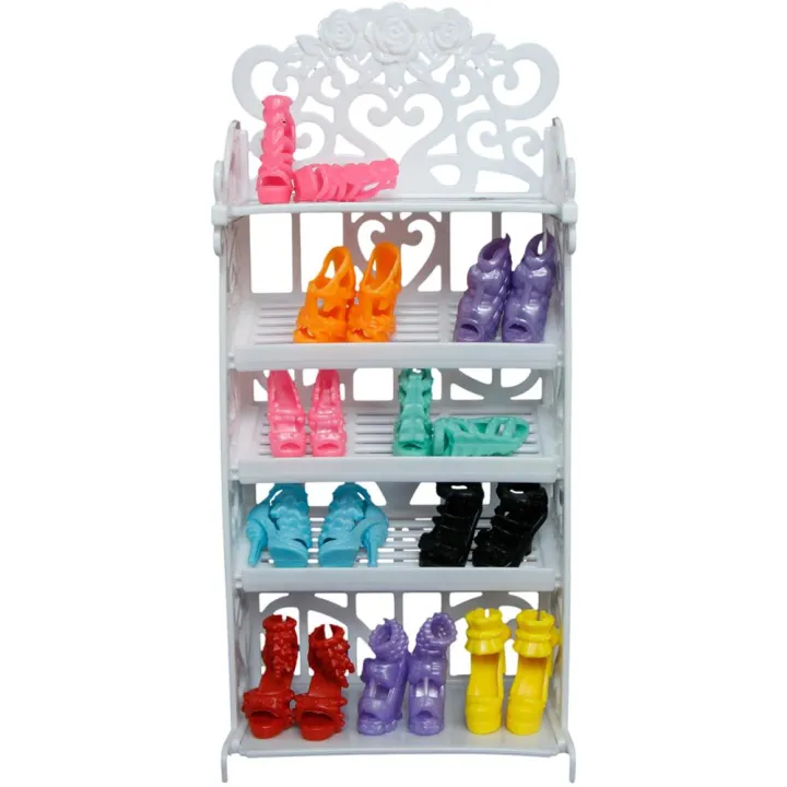 Mixed%20Doll%20Accessories%20Shoe%20Rack%20Pink%20Bed%20Bike%20Bag%20Sofa%20Dresser%20Display%20Doll%20Holder%20Dollhouse%20Furniture%20for%2030cm%20Girl%20Doll%20Toy%20-%20Image%204