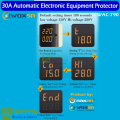 Woxsn WAC-790 30A High quality Air Conditioner Digital Voltage Protector Adjustable Over Under Voltage Protector Electric Power Protector automatic reset Power AC Muhafiz-WAC790 by Electrica. 