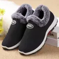 Waterproof Winter Boots for Women 2024 New Plush Snow Boots Women Ankle Boots Warm Black Couple Cotton Couples Platform Shoes. 