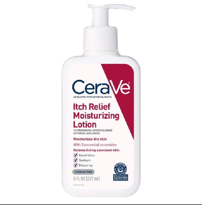 CeraVe Itch Relief Moisturizing Lotion For Dry & Itchy Skin 237ml (USA)