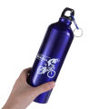 Aluminum Alloy 750ml Bicycle Water Bottle Food Grade Sports Fitness Running Riding Camping Hiking Kettle Leak-proof Bike Bottle.