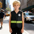 Children's Role-Playing Fire Police Costume, Pretend Play Outfit, Boys' Police Toy, Firefighter Costume, Christmas Costume, Birthday , Holiday , Christmas .