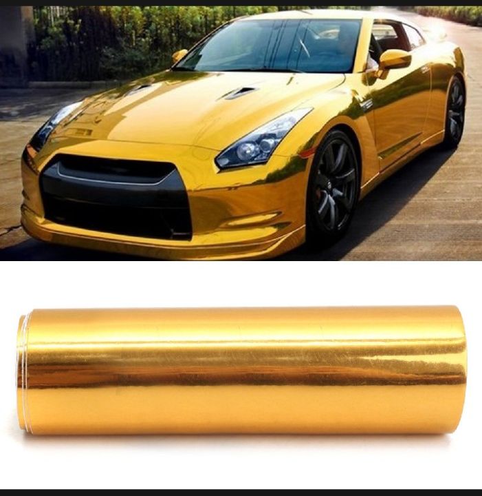 12x24%20Inch%20Steel%20Golden%20Vinyl%20Car%20Wrapping%20Decal%20Car%20Motorcycle%20Laptop%20Bike%20Helmet%20Decoration%20Sticker%20Wrapping%20-%20Image%204