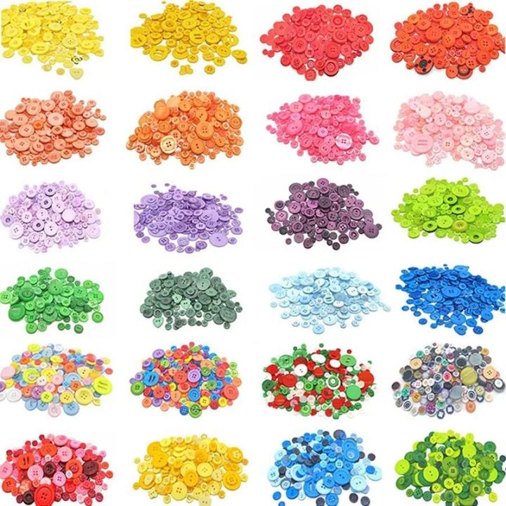 100PCS%20Colorful%20Mixed%20Resin%20Buttons%20Rotundity%20Household%20Handmade%20DIY%20Sewing%20Supplies%20Clothing%20Accessories%20Material%20Bags%20TMZ%20-%20Image%205