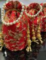 Bridal Potli bag Bridal clutch Bridal bags Bridal purse Bridal Gol Bag. 