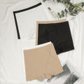 Hot Sale Ladies Seamless Ice Silk Solid Biker Shorts Boxer Short Leggings Sports Yoga Pants Women's Shorts Panties T1584.
