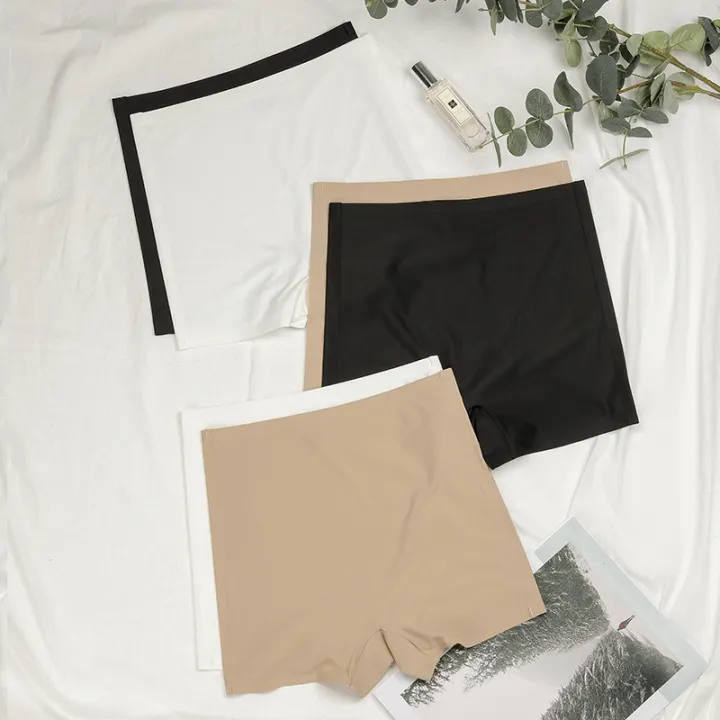 Hot%20Sale%20Ladies%20Seamless%20Ice%20Silk%20Solid%20Biker%20Shorts%20Boxer%20Short%20Leggings%20Sports%20Yoga%20Pants%20Women's%20Shorts%20Panties%20T1584%20-%20Image%206