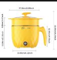 Multifunctional Mini Electric Rice Cooker | Non-Stick Cooking Pot | 1.8 L. Non-Stick Cooker. 