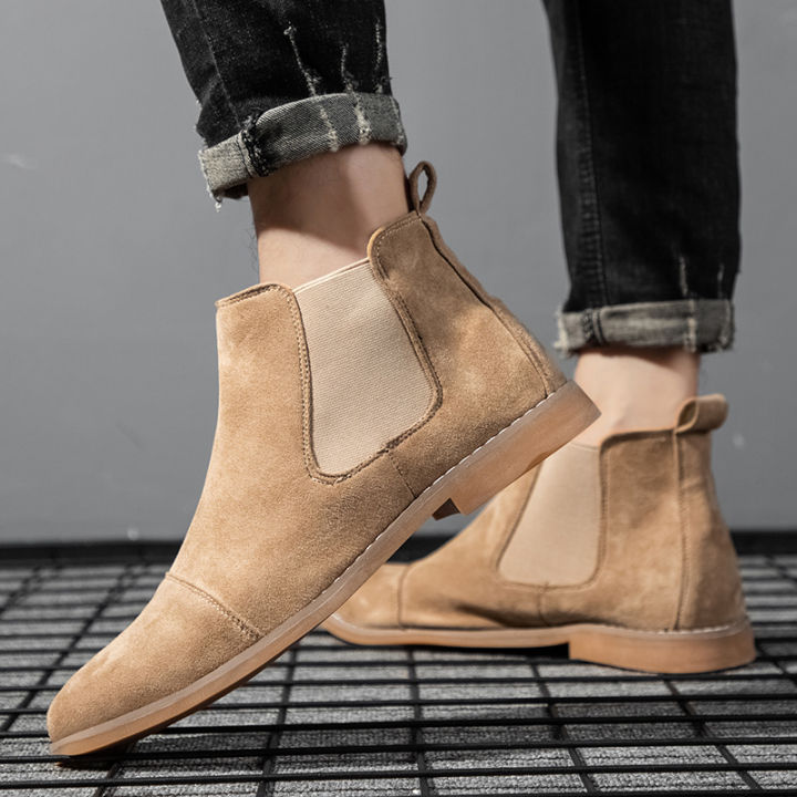 Men%20Suede%20Leather%20Chelsea%20Boots%20British%20Style%20Pointed-toe%20Dress%20Boots%20Outdoor%20Comortable%20Non%20Slip%20Mens%20Ankle%20Boots%20-%20Image%202