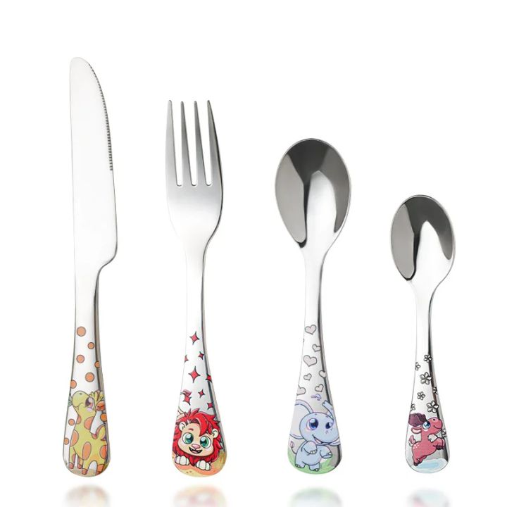 Stainless%20Steel%20Children%20Spoon%20Fork%20Animal%20Cartoon%20Car%20Dinosaur%20Rabbit%20Cute%20Fork%20Children%20Kids%20Cutlery%20Set%20Tableware%20Dinnerware%20-%20Image%206